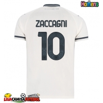 Camisa de Futebol Lazio Mattia Zaccagni #10 Equipamento Secundário 2025-26 Manga Curta